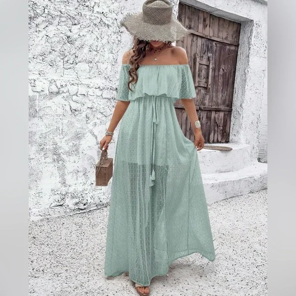 green emerald velvet dress Amazon.com: SOLY HUX Women's Off The Shoulder Maxi Dress Bodycon Ruched  Asymmetrical Neck Long Dresses Party Evening Dress Pure Army Green X-Small  : Clothing, Shoes & Jewelry